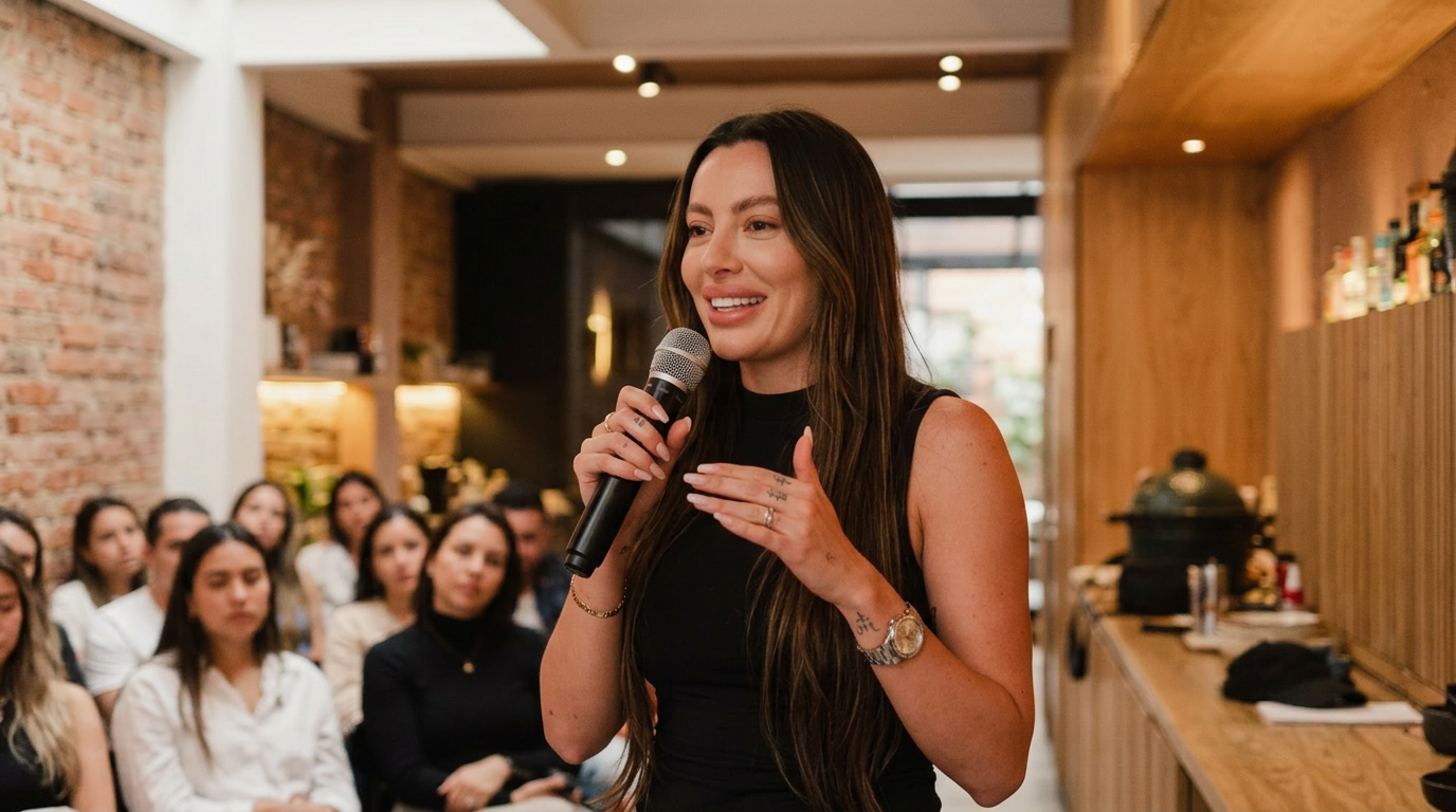 Women at a Colombiana gathering