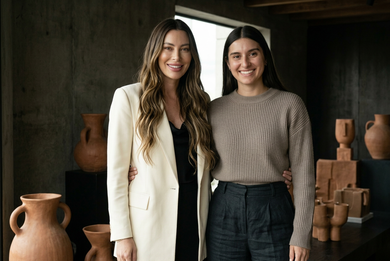 Paula and Camilla, the editorial duo behind Colombiana